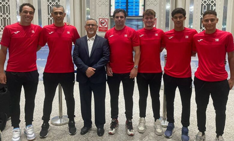 المنتخب التونسي للتنس يتوجه للسويد لخوض منافسة كأس ديفيس