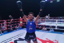 البطل التونسي سيف الدين باباي يواصل تألقه في بطولة العالم للمواي تاي للشبان