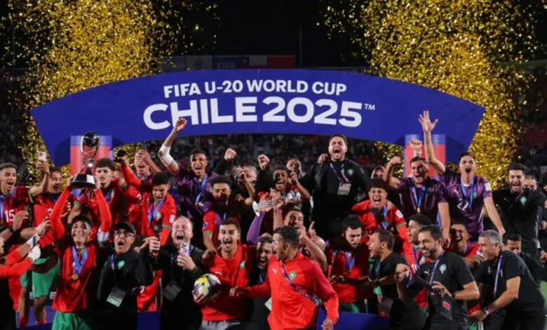 إنجاز تاريخي: المغرب يتوج بطلاً للعالم في فئة أقل من 20 عاماً