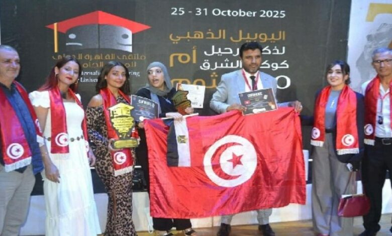 سهى فراد تتألّق في القاهرة وتمنح تونس جائزة التميّز المسرحي!