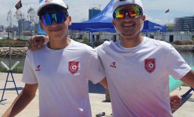 أولى الذهبيات لتونس في الألعاب الإفريقية للشباب بإنجاز آدم الحبيب ومحمد النفاتي