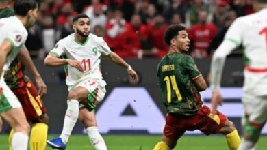 الأسود يفوزون 2-0 على الكاميرون ويبلغون نصف النهائي