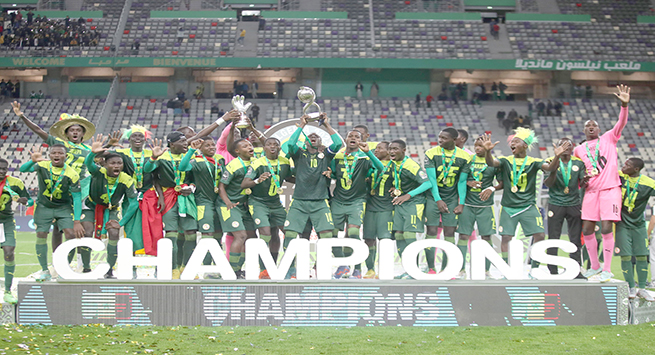 أسود التيرانغا يتوجون بلقب الكان