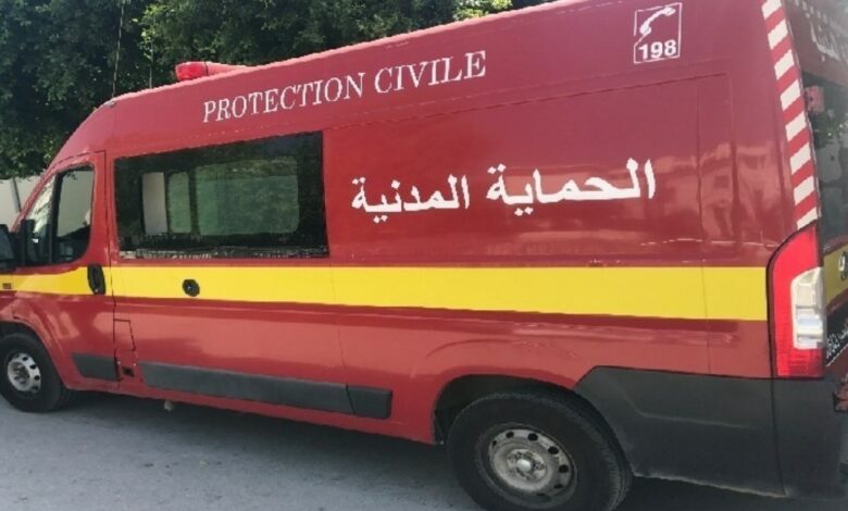 الحماية المدنية تسجّل 621 تدخّلًا خلال 24 ساعة بمختلف جهات البلاد